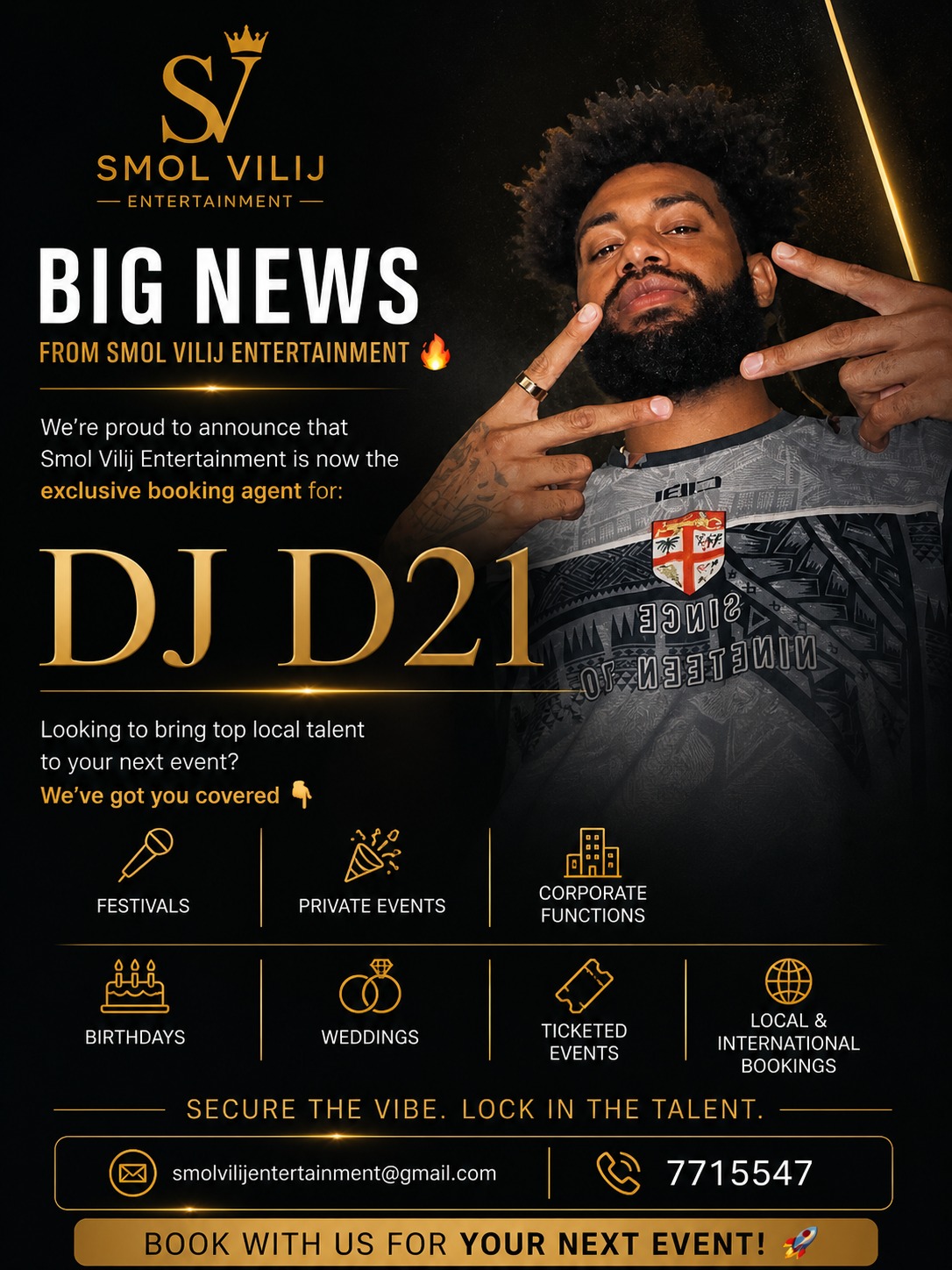 DJ D21 poster
